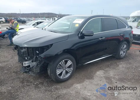 2020 Acura Mdx Standard from USA, damaged, VIN 5J8YD4H39LL040062